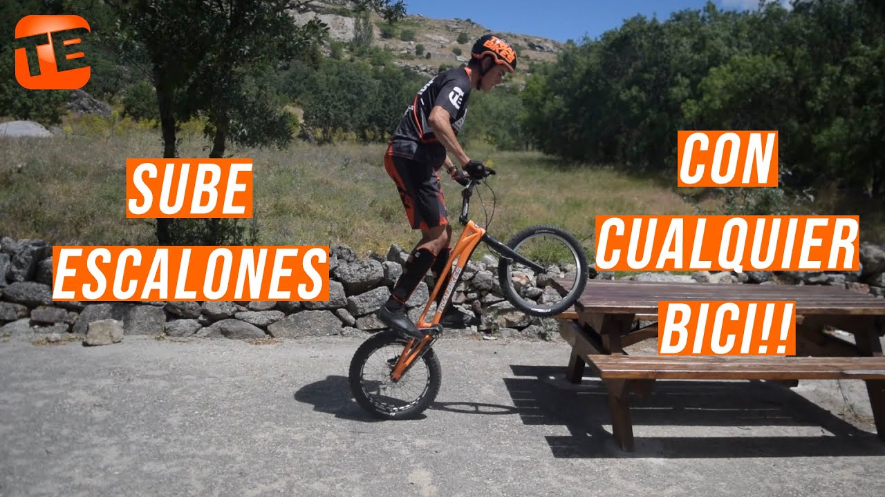 Aprende a subir escalones con cualquier bicicleta - Borja Conejos - TRIALBIKESSCHOOL - Vídeo 3