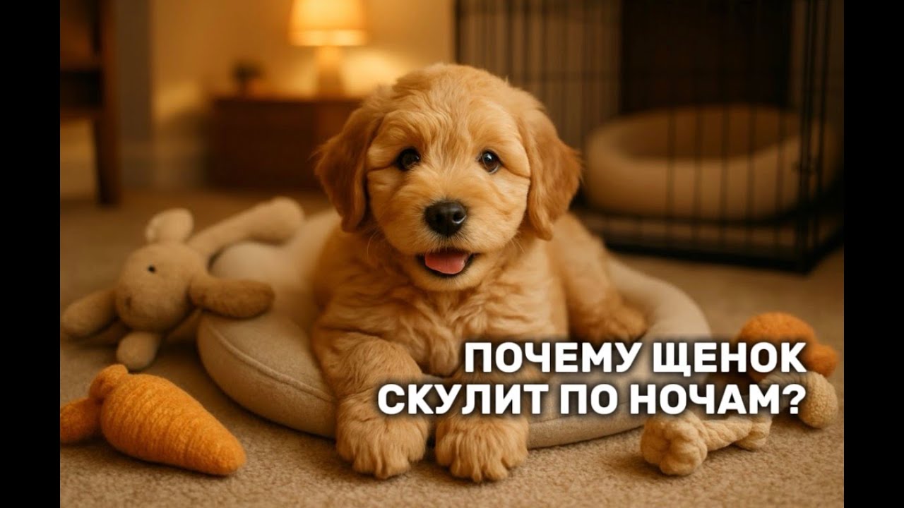 Почему щенок скулит по ночам? Рабочие советы, как избежать