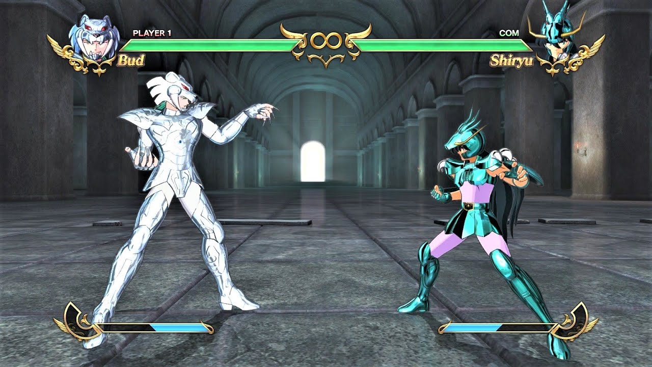 Saint Seiya: Soldiers' Soul - Alcor Bud vs Dragon Shiryu (Hardest AI)