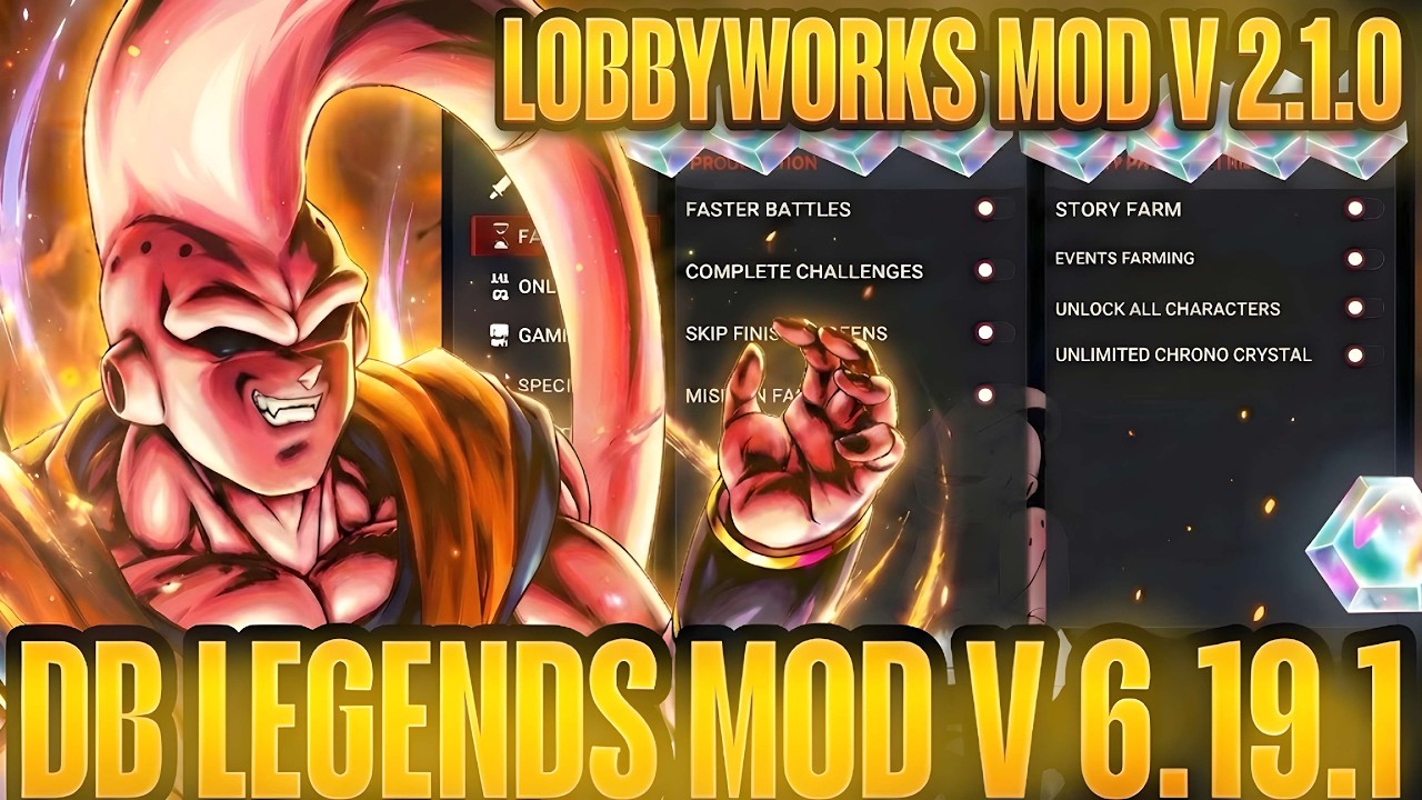 Lobbyworks Mod v6.19.1 Dragon ball legends 🔥