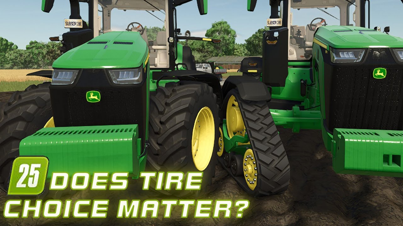 FS25 Tires vs Tracks
