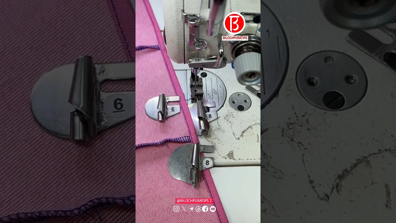 Sewing Tools And Tutorial New hemming machine Part