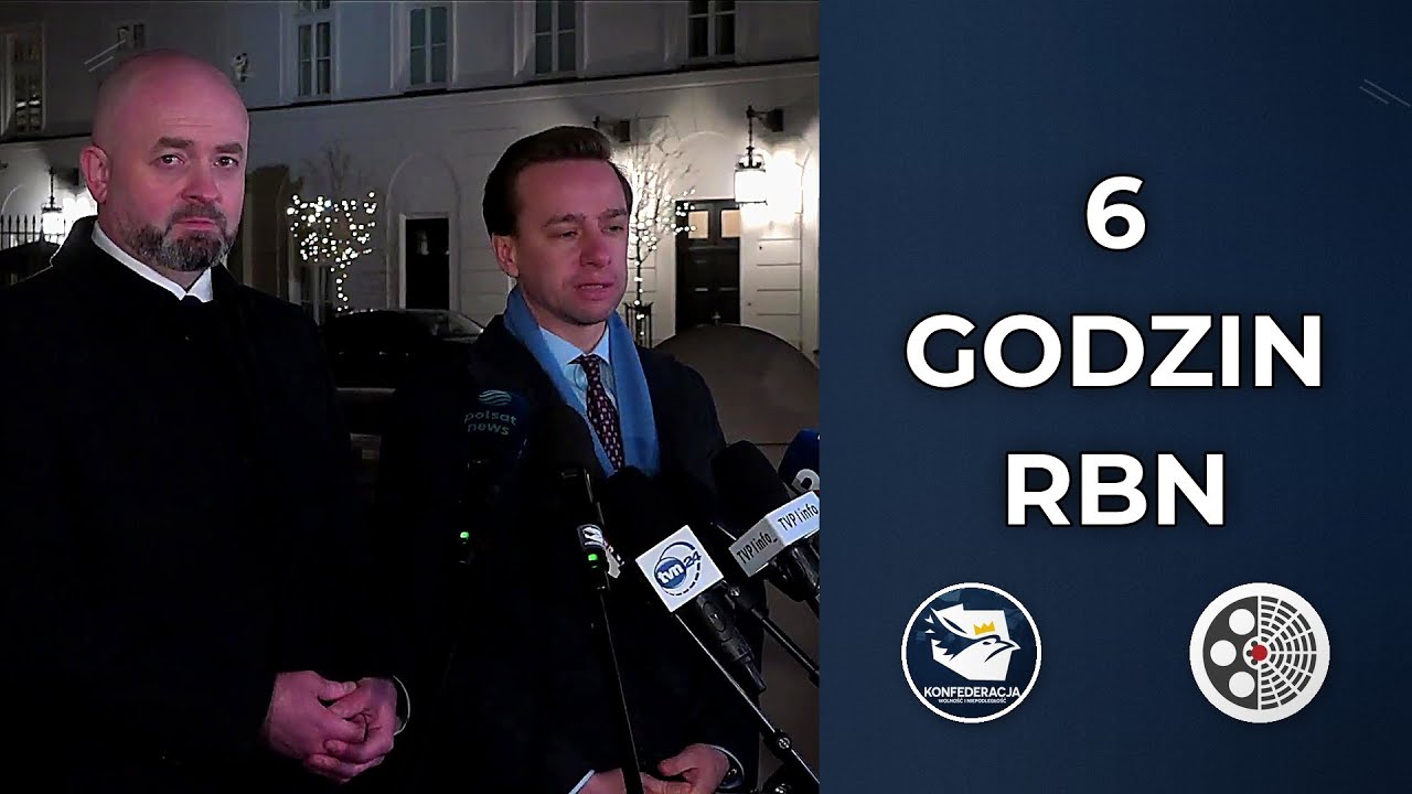 Konfederacja: Po 6 godzinach RBN - wątpliwości wobec programu SAFE