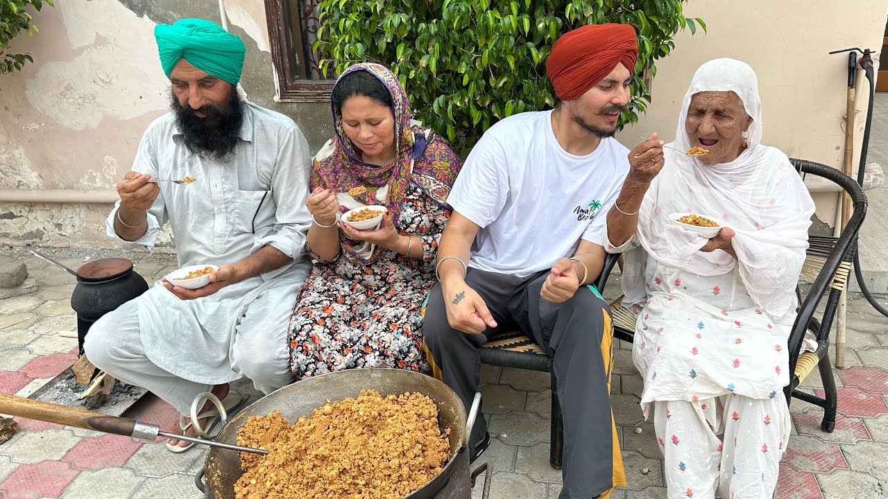 ਗਰਮੀਆਂ ਲਈ ਪੰਜੀਰੀ ਤਿਆਰ ਕੀਤੀ ਬੇਬੇ ਨੇ ਅੱਜ | ਖਾਦੀਆਂ ਖੁਰਾਕਾਂ ਕੰਮ ਆਉਂਣੀਆਂ | #harmankhosa #vlog