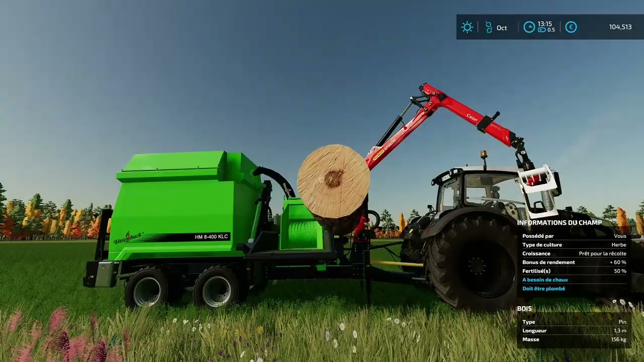 Solo/Fs22/On coupe les arbres pour faire des copeaux et allez vendre les copeaux/Map:Bredow