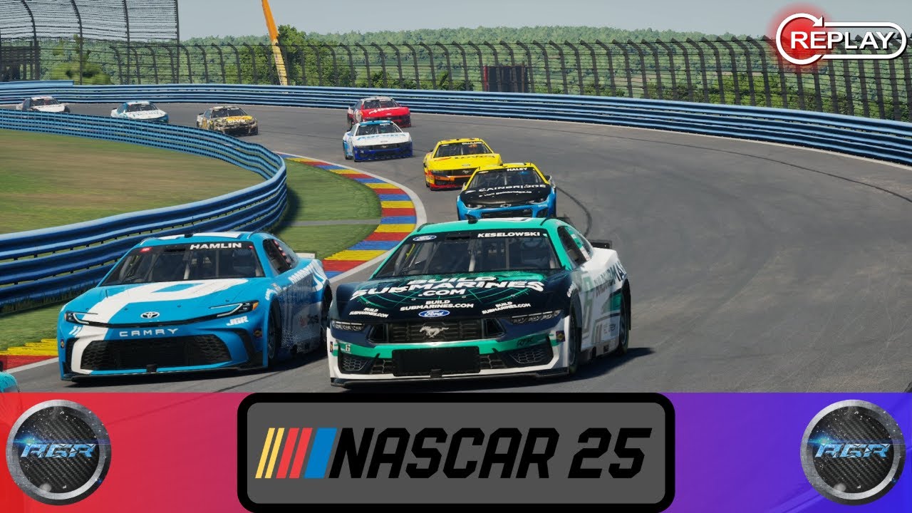 Nascar 25 #Nascar Ford Mustang @ Watkins Glen