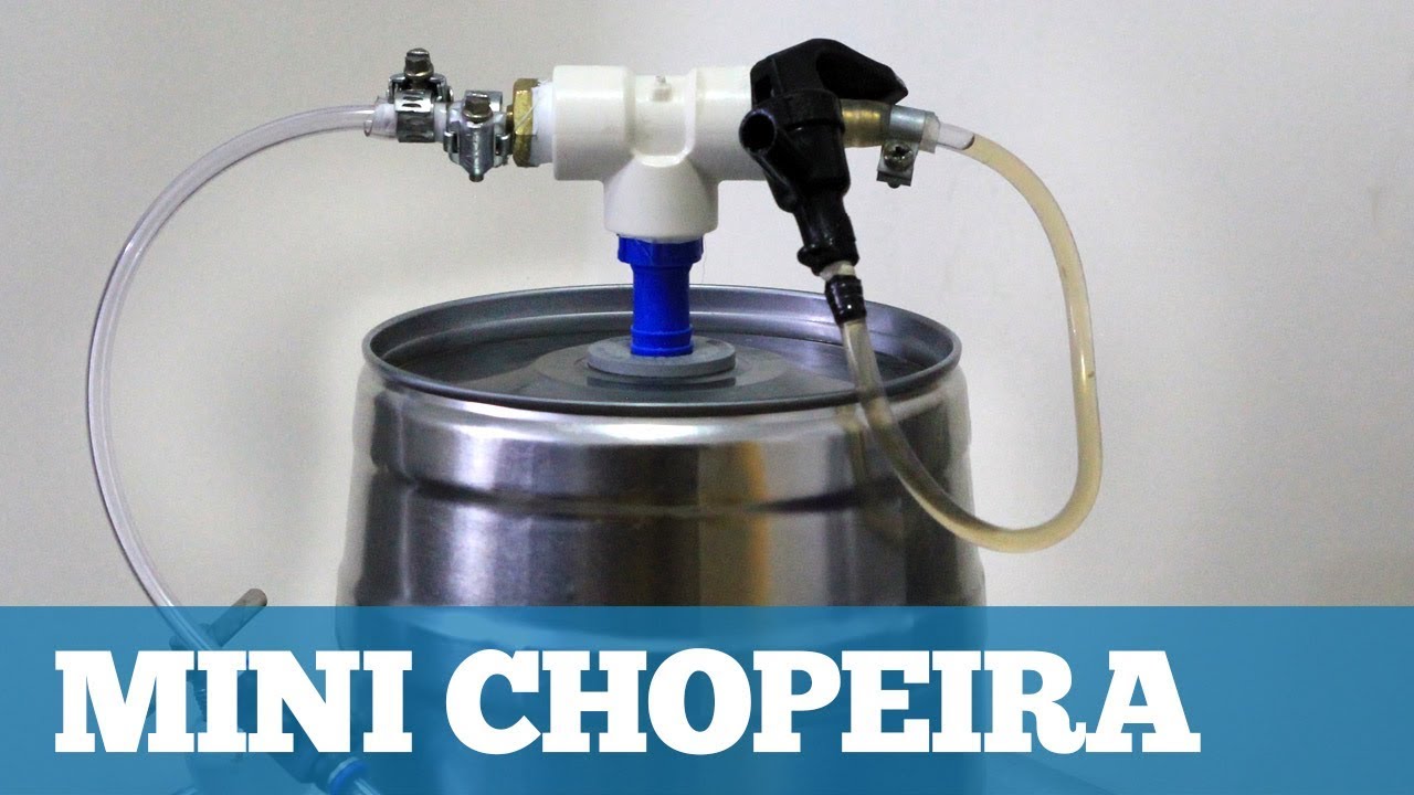 Como Fazer uma Mini Chopeira para Mini Kegs (Extratora Caseira)