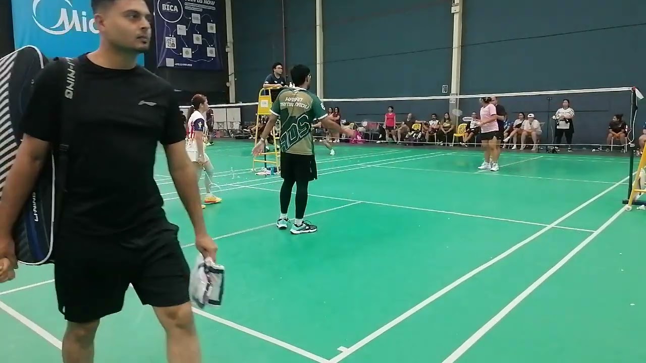 Dec 01 2025 : HEBG Tournament : Semi Finals : Hasan & Juliette : Mixed Doubles
