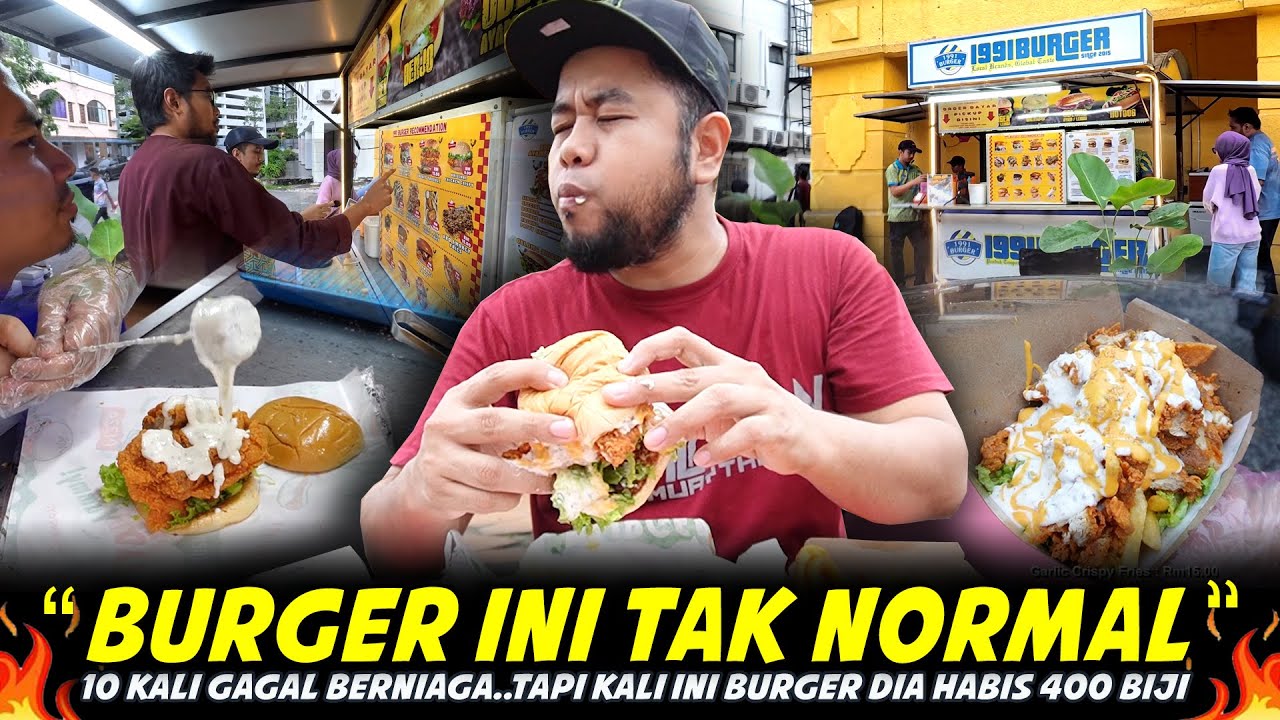 400 KETUL TERJUAL DALAM BEBERAPA JAM...Siapa Sangka SOS SPECIAL Ini Ubah Nasib Peniaga 1991 BURGER