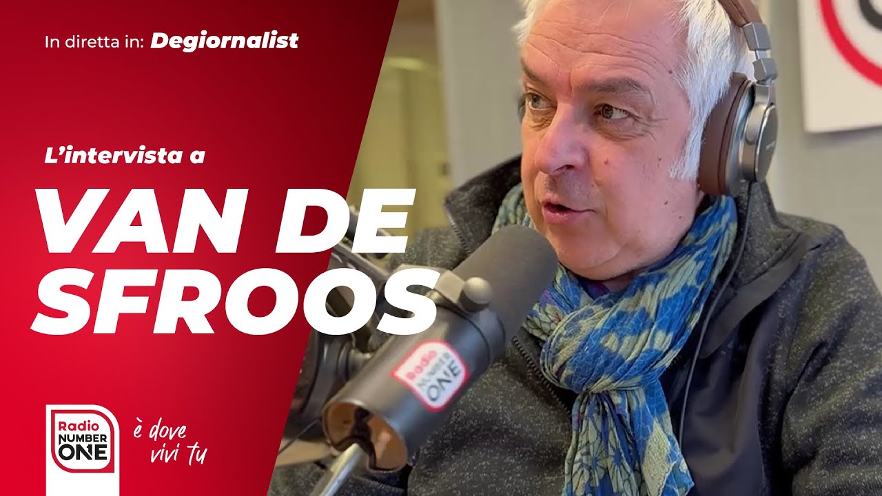 Davide VAN DE SFROOS: «Al Forum tutto pronto per la festa!» | Intervista integrale Radio Number One