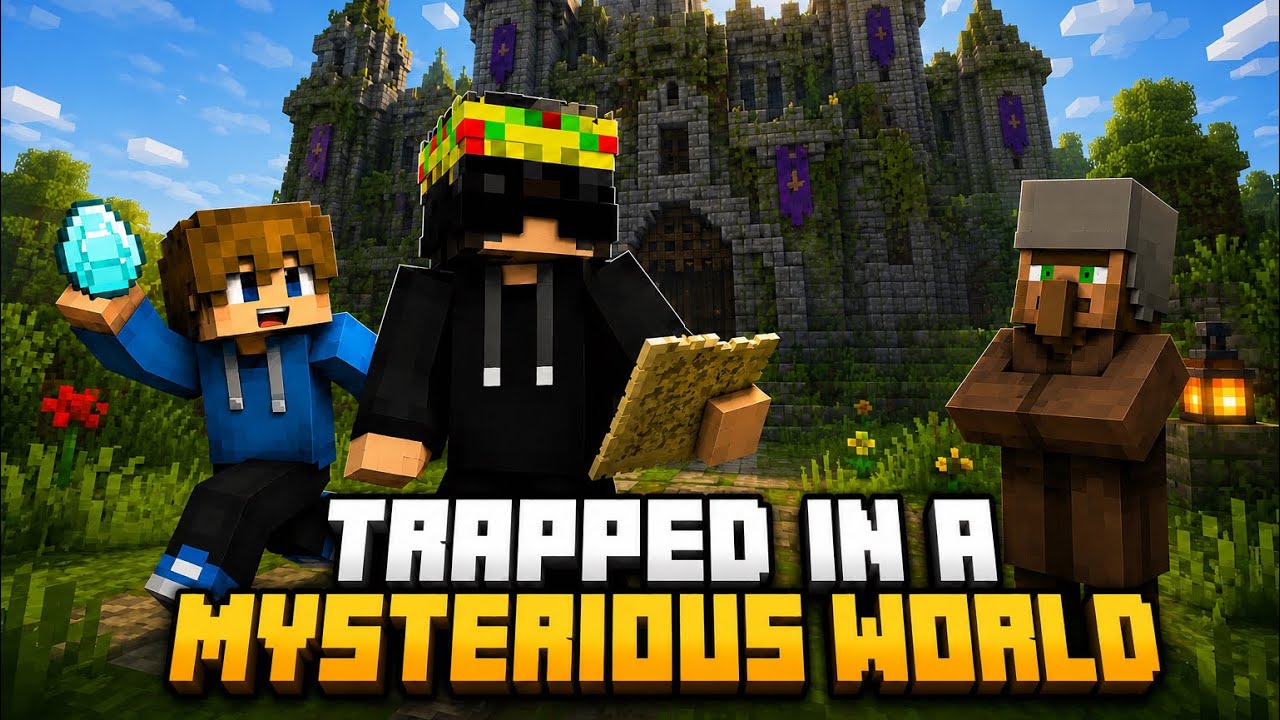 We Found a Mysterious Castle 🏰 | SpyTech | Minecraft 