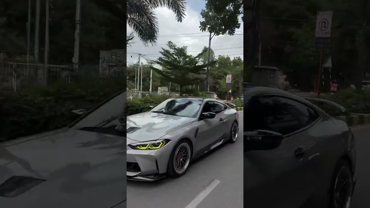 Aggressive BMW M4 Competition 🤯 || #bmw #bmwm4 #m4 #m4competition #india #bmwm4competition