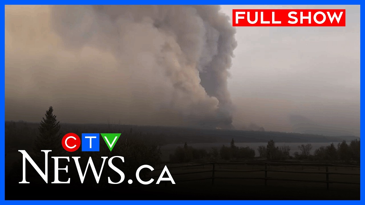 Здания уничтожены лесным пожаром | CTV News Vancouver в шесть часов, 23 июля 2026 г.