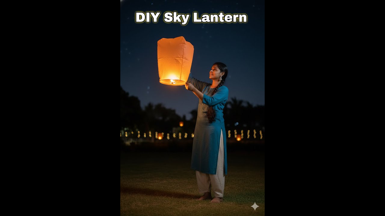 How to Make a Sky Lantern | DIY Sky Lantern