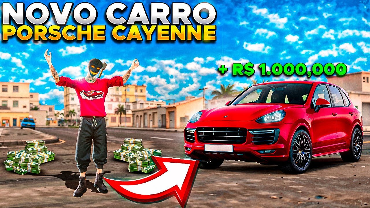 COMPREI A NOVA PORSCHE CAYENNE! MELHOR CARRO DO RIO RISE 