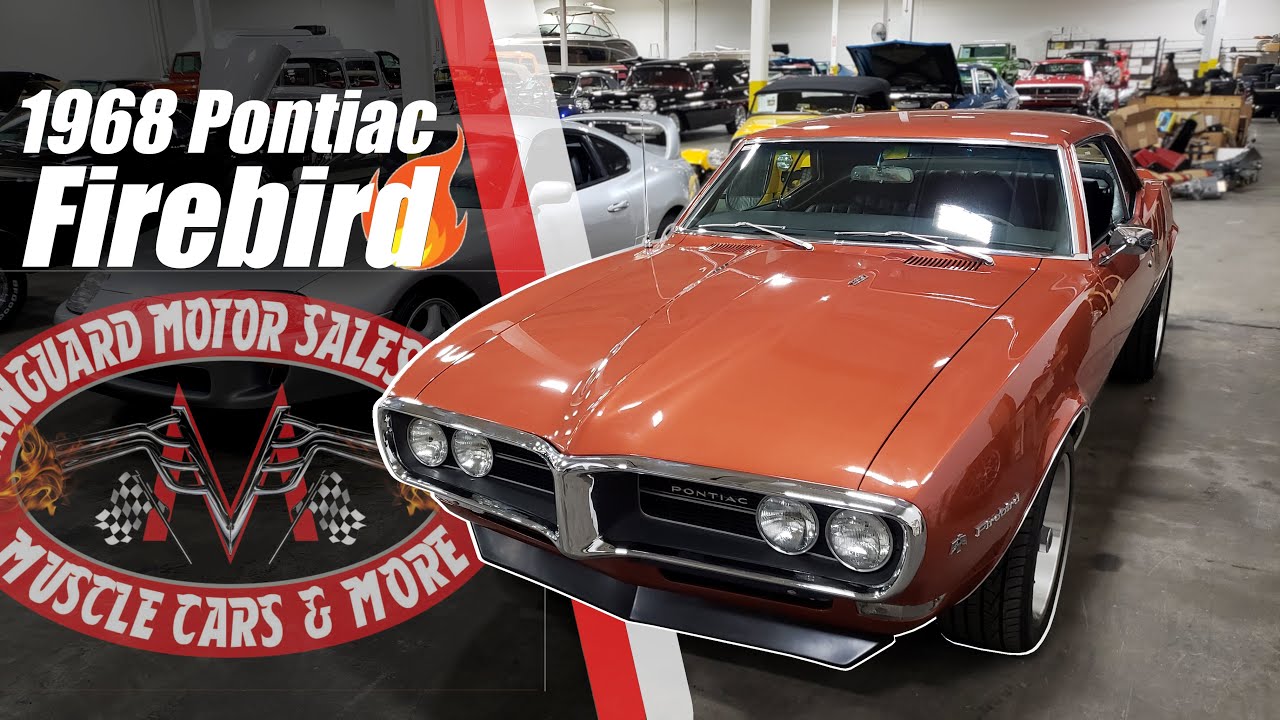 Pontiac Firebird 1968 года выпуска! Продаётся Vanguard Motor Sales #7764