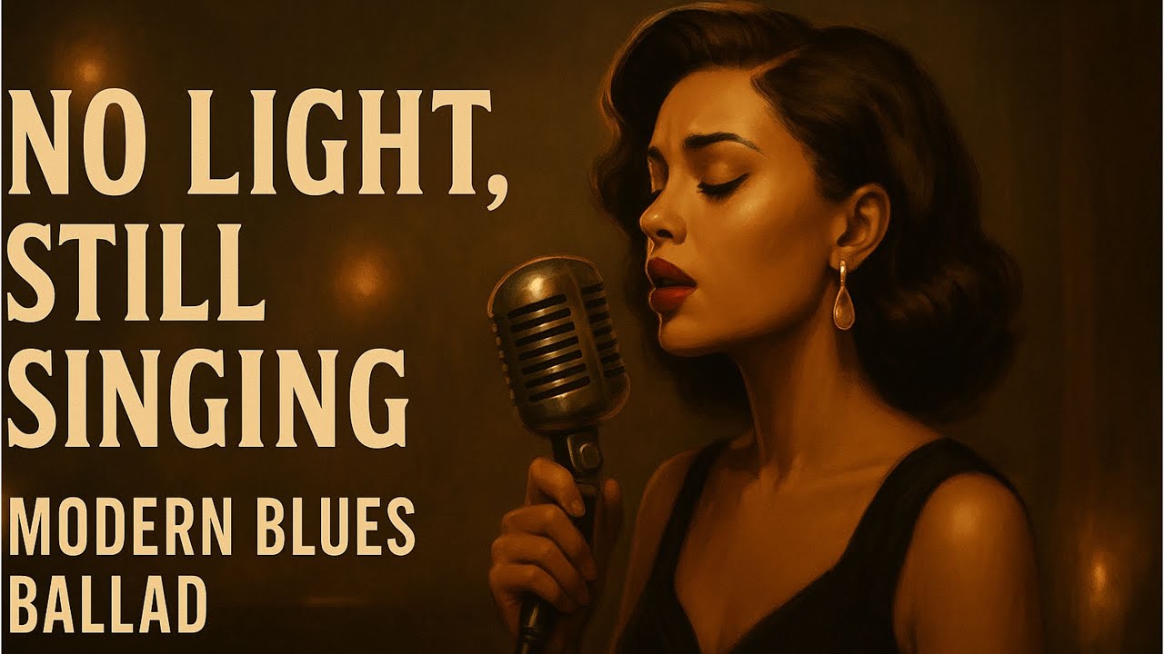 No Light, Still Singing – Soulful Modern Blues Ballad | Female Vocal (Original Song)