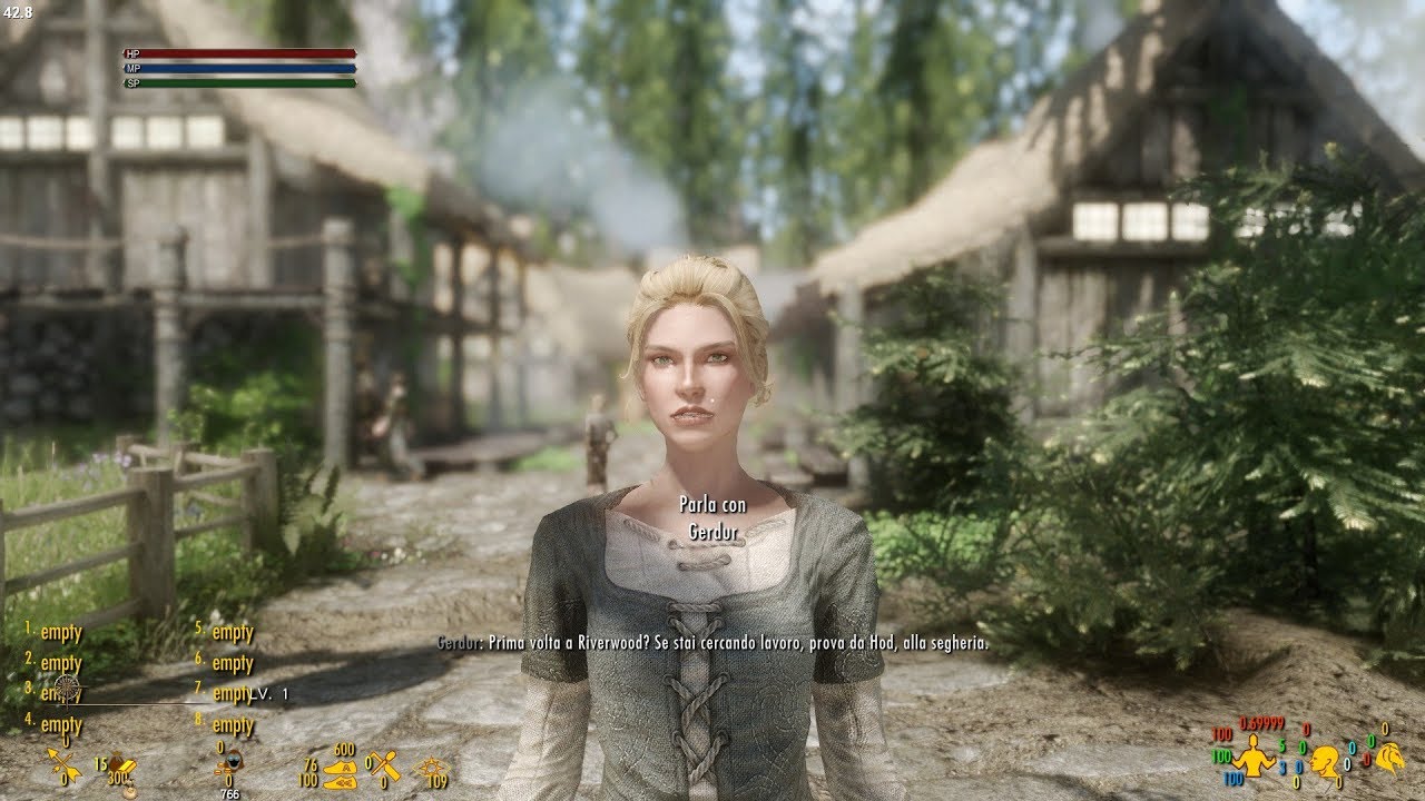 Skyrim SE 600+ Mods Test