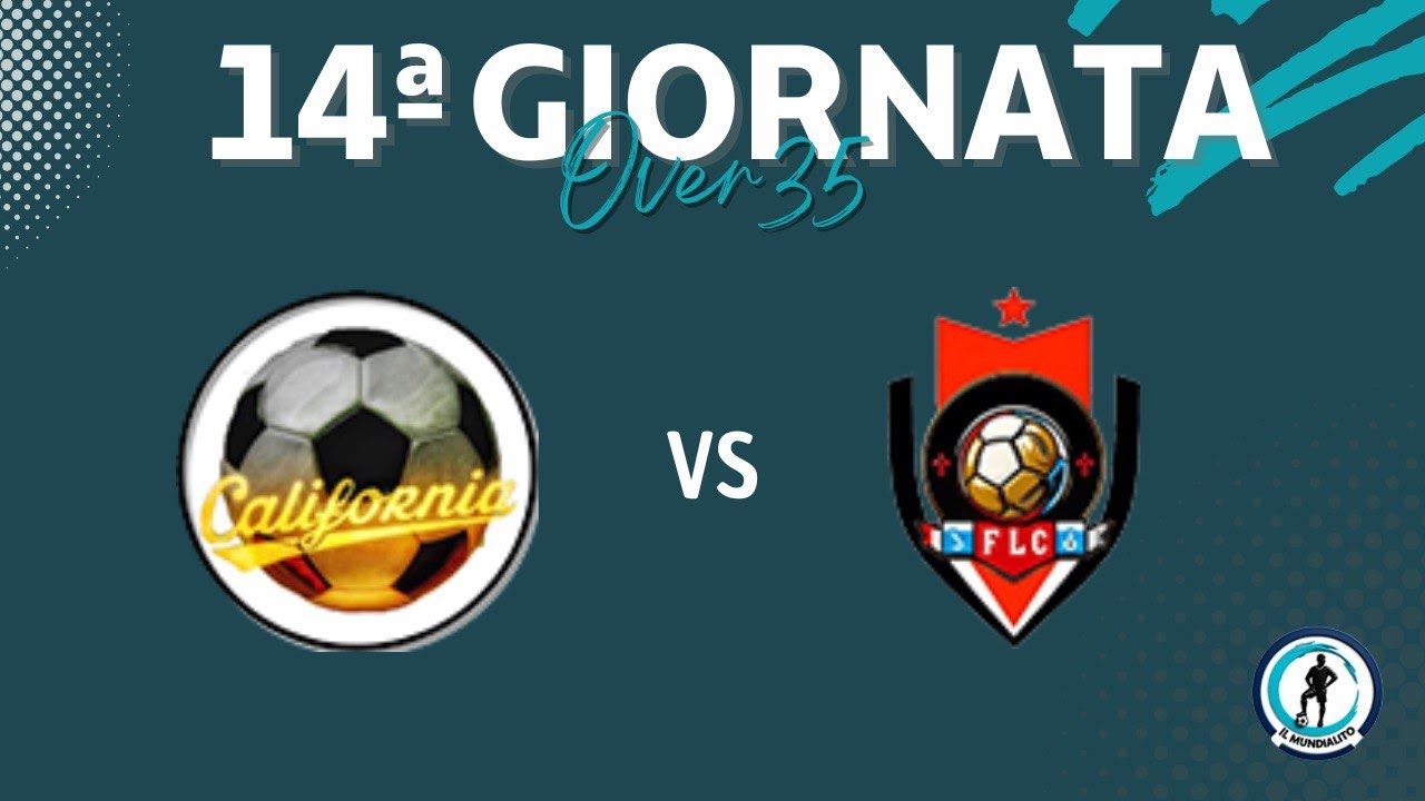 Il Mundialito Tna Over35 2025/2026, 14^giornata: California - Flc Gesin