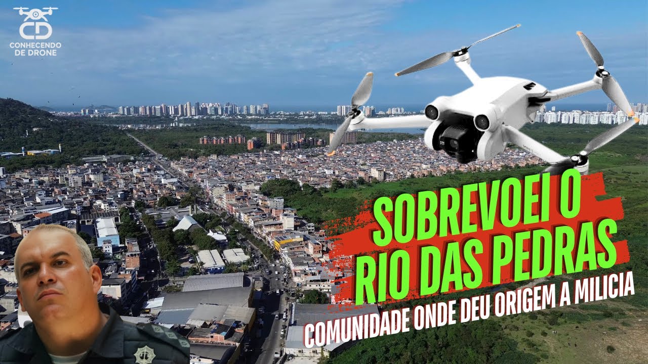 Rio das Pedras - Lugar do surgimento da Mil&iacute;cia no Brasil / Drone DJI Mini 3