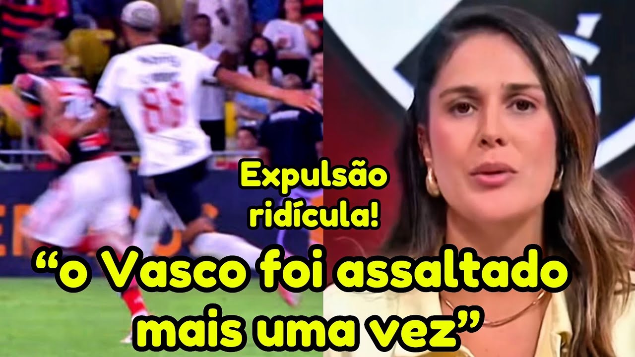 😡 JORNALISTAS PERDEM A LINHA AO VIVO APÓS VASCO X FLAMENGO
