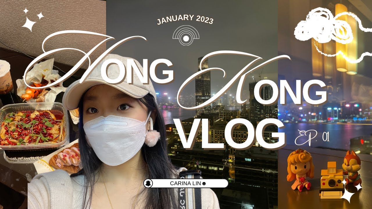 [Eng/繁中] Hong Kong Vlog 香港遊記 Ep.1 🇭🇰 | Victoria Harbour, K-11, Pop Mart, everything I ate...