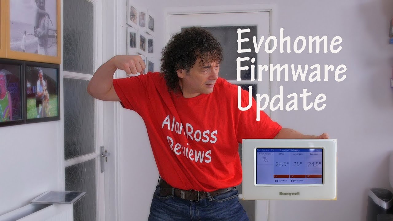Honeywell Evohome firmware update 2018 - multi zone thermostat system