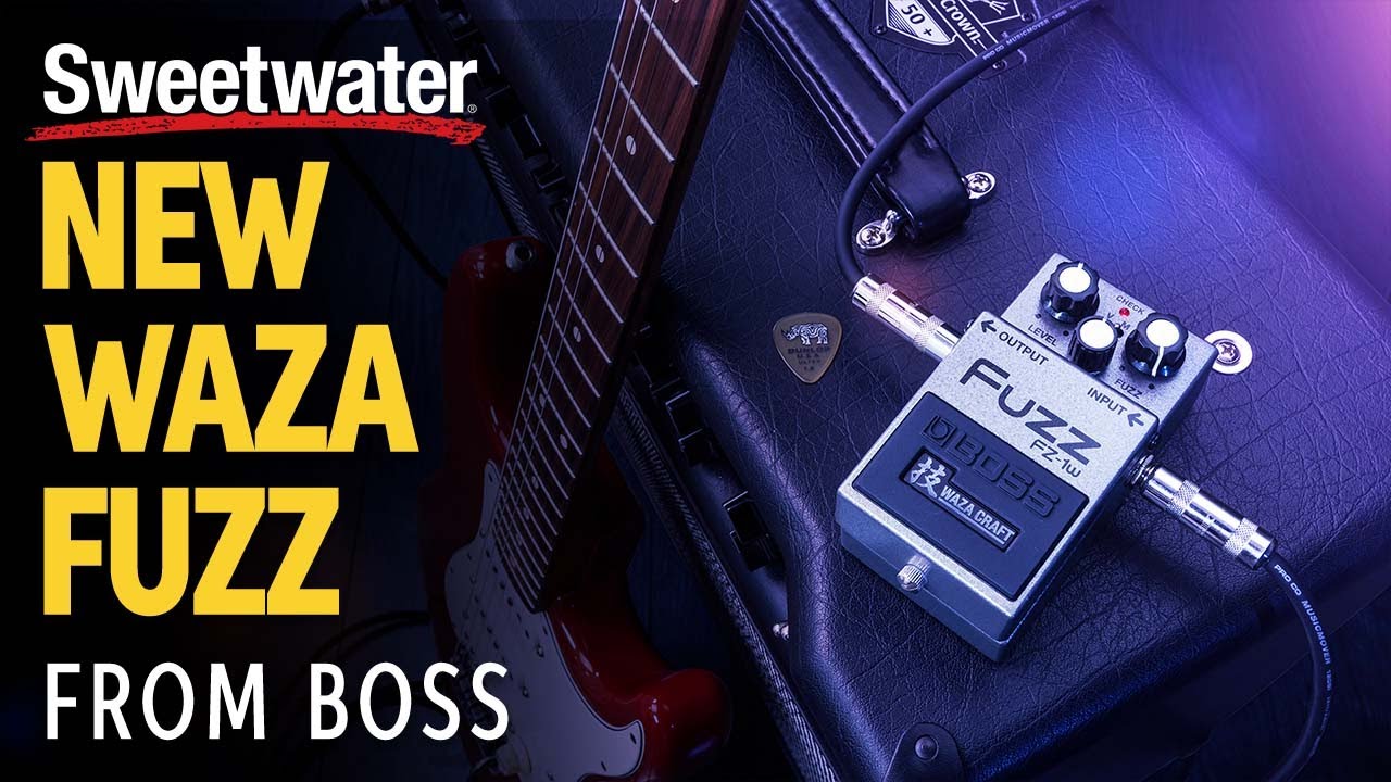 BOSS FZ-1w Waza Craft Fuzz Pedal Demo