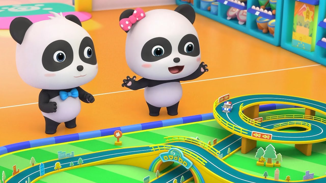タマゴの中からおもちゃが出てくるよ！パトカーのおもちゃで遊ぼう！| 赤ちゃんが喜ぶアニメ | 動画 | BabyBus