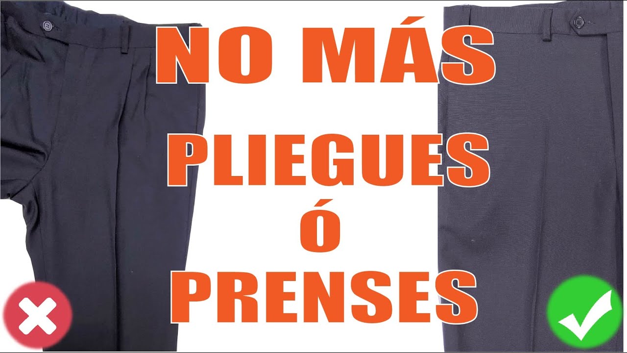 Actualiza tu PANTALÓN de PRENSES a MODERNO renueva tus prendas con la técnica CORRECTA