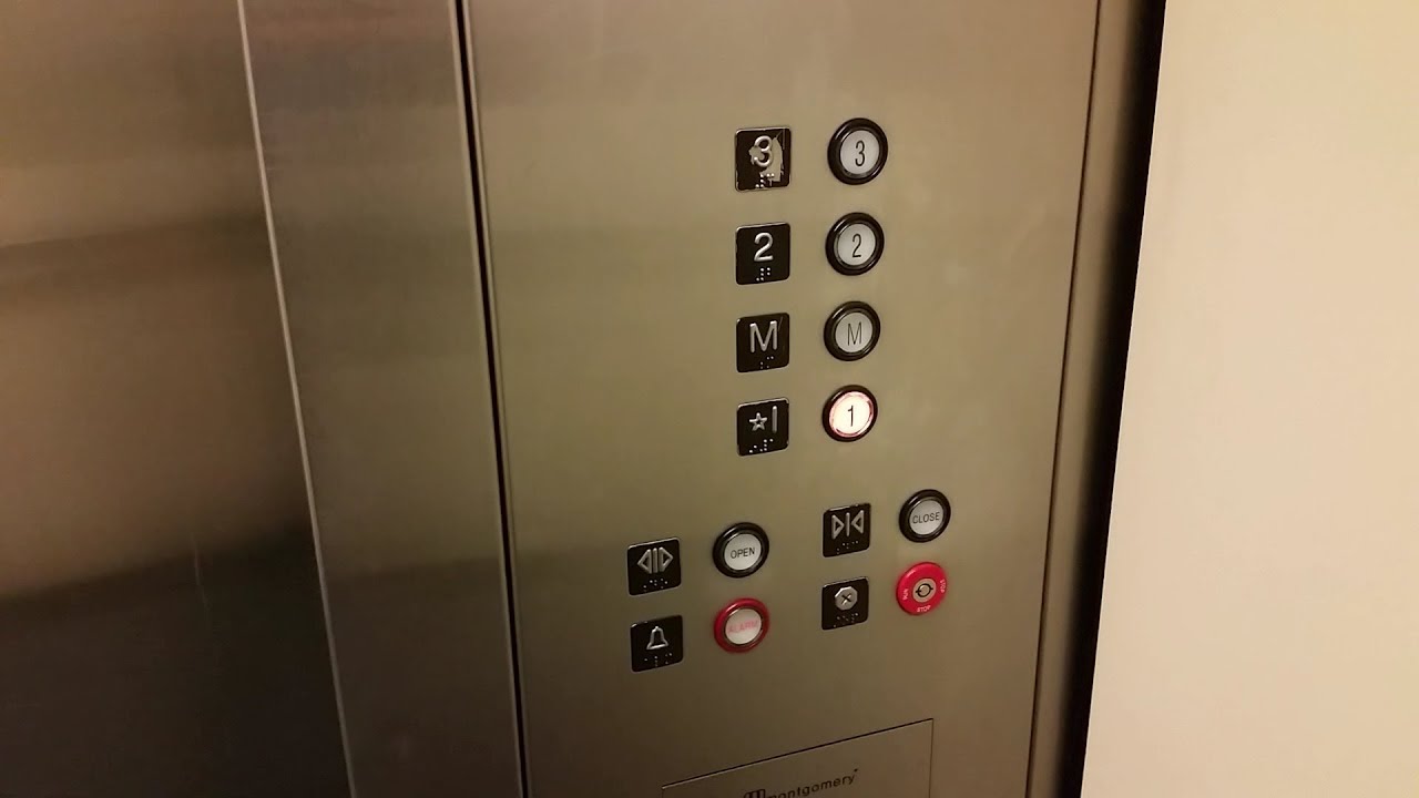 Non-Scenic Montgomery Hydraulic Elevator @ Dillard's - Franklin Park Mall - Toledo, OH