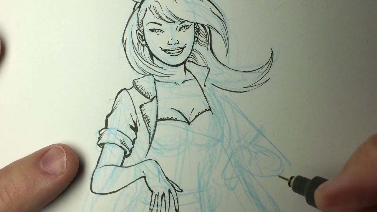 ANYONE CAN DRAW SQUIRREL GIRL!!   I'll show you!