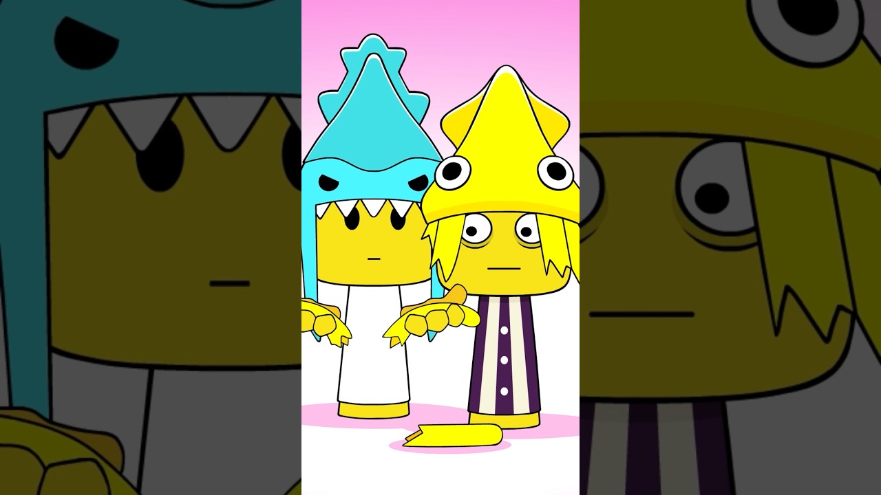 Sprunki OC Squid Kid meets Kraken Kid 