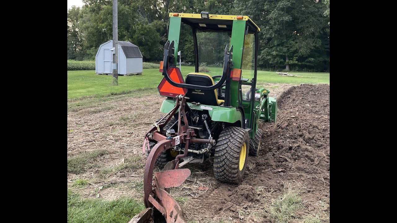 Moldboard Plowing with a Subcompact Tractor??