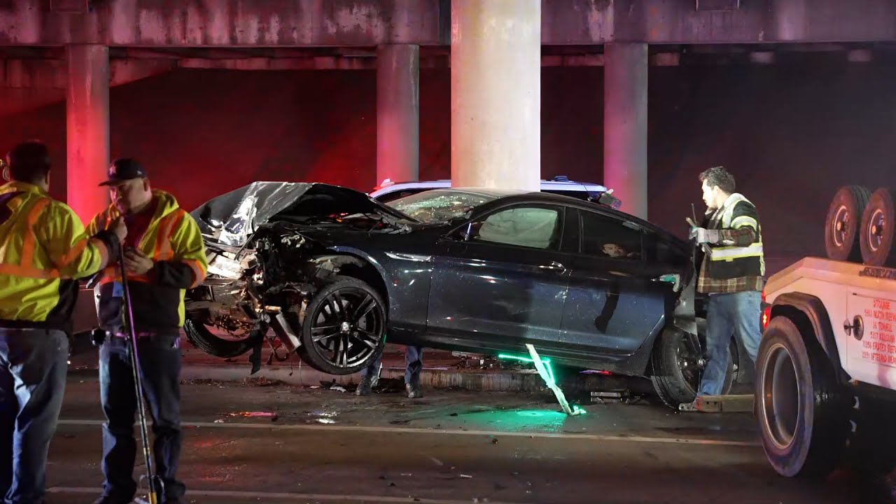 WEST ROAD: Pursuit Termination Crash, Houston, TX