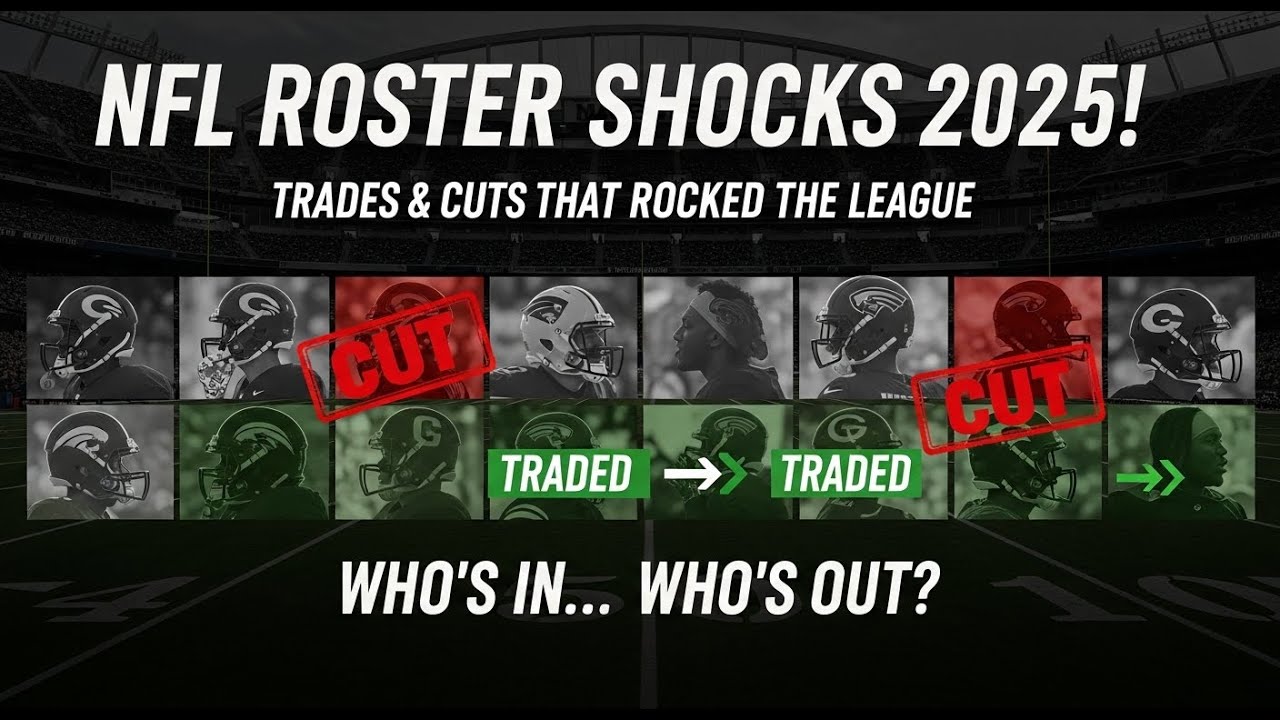 NFL Roster Cuts 2025: Shocking Trades & Surprising Releases!