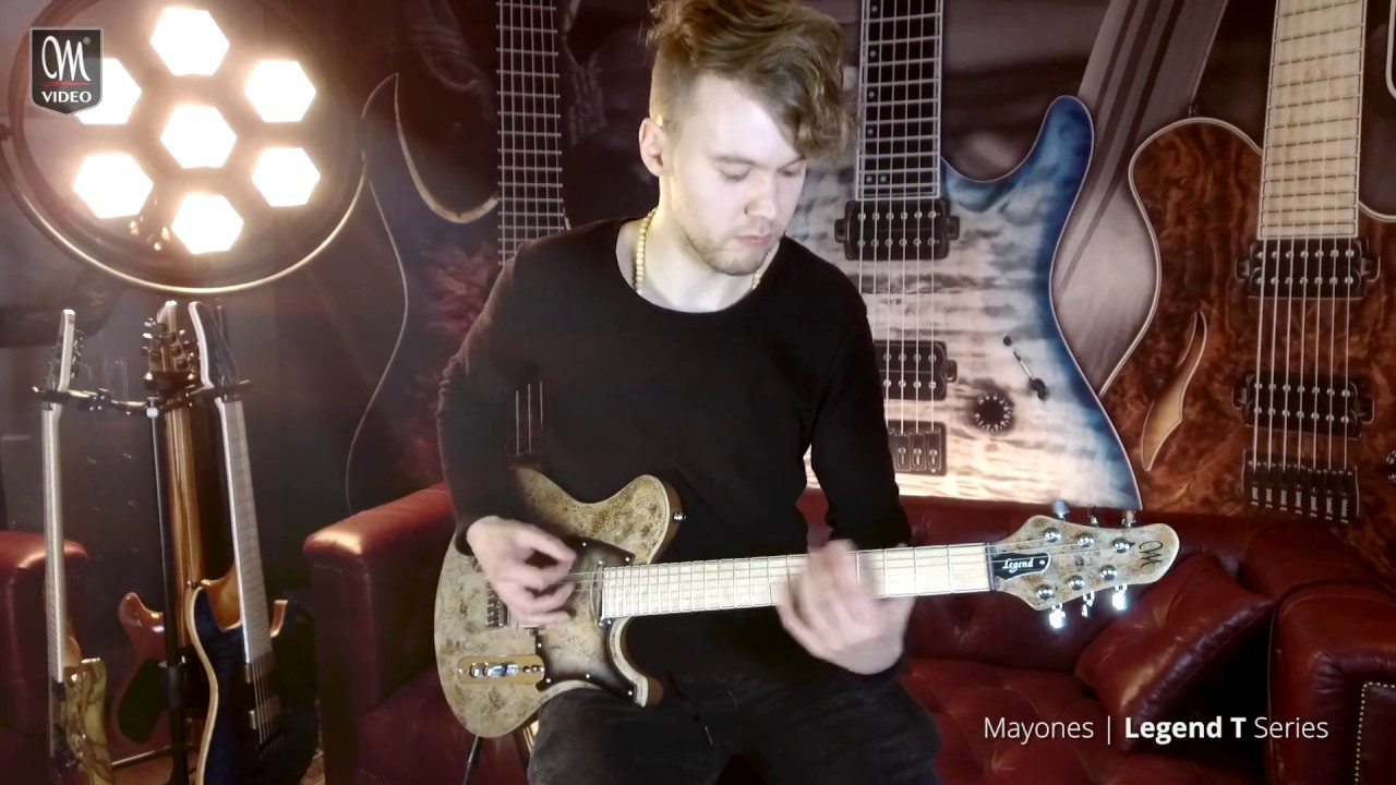 Jakub Zytecki - Mayones Legend T22 Rusted 6 Custom Shop demo