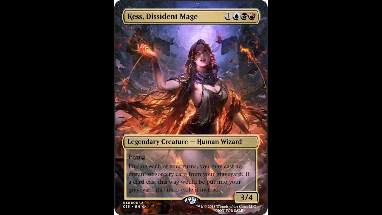 MTG High Power CEDH: Kess, Dissident Mage, CEDH