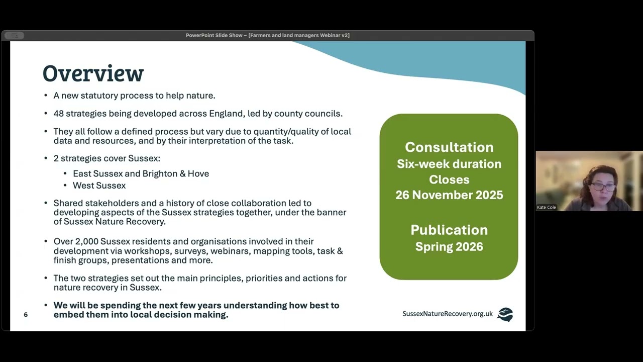 LNRS Have Your Say Farmers, Landowners & Land Managers 23rd October 2025
