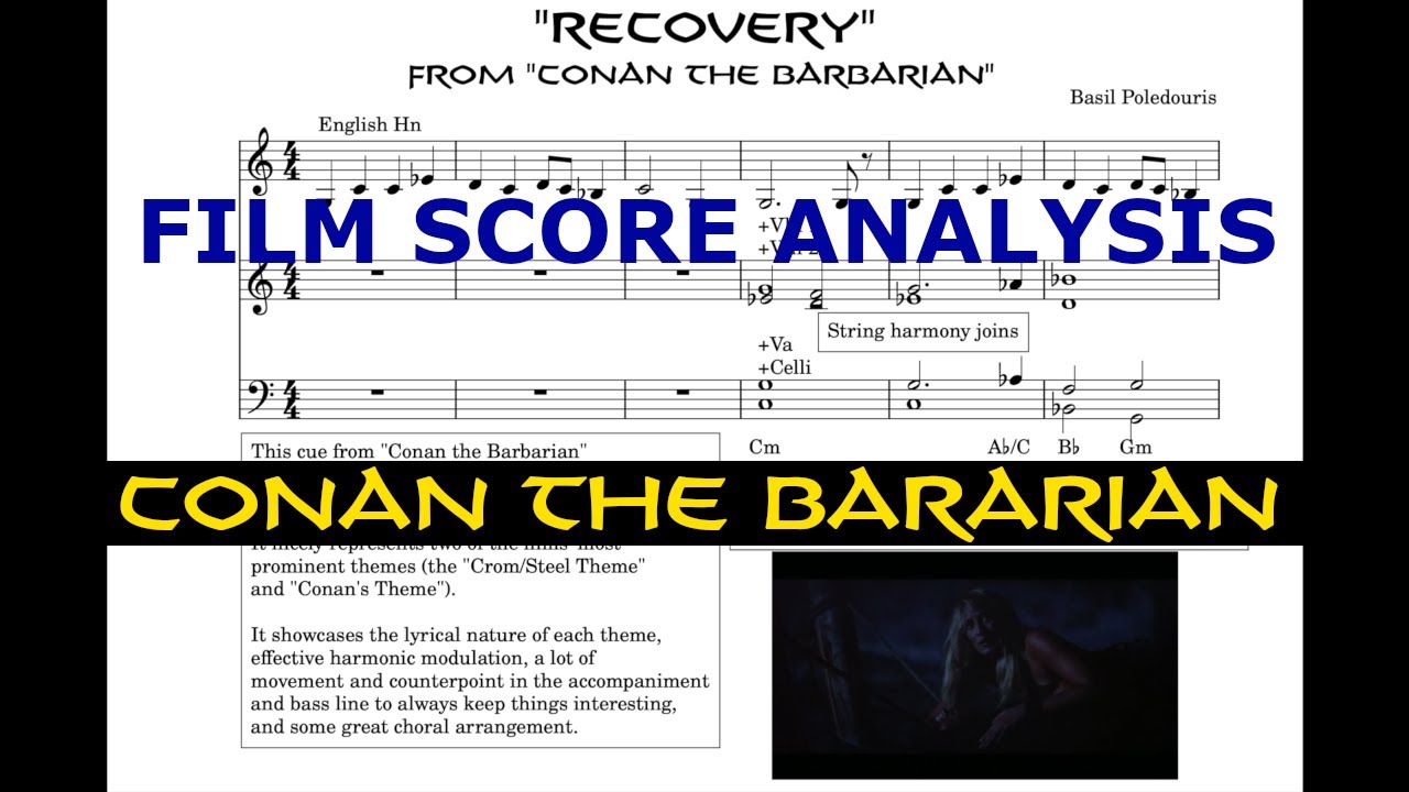 FILM SCORE ANALYSIS | "Recovery" - "Conan the Barbarian" (1982)