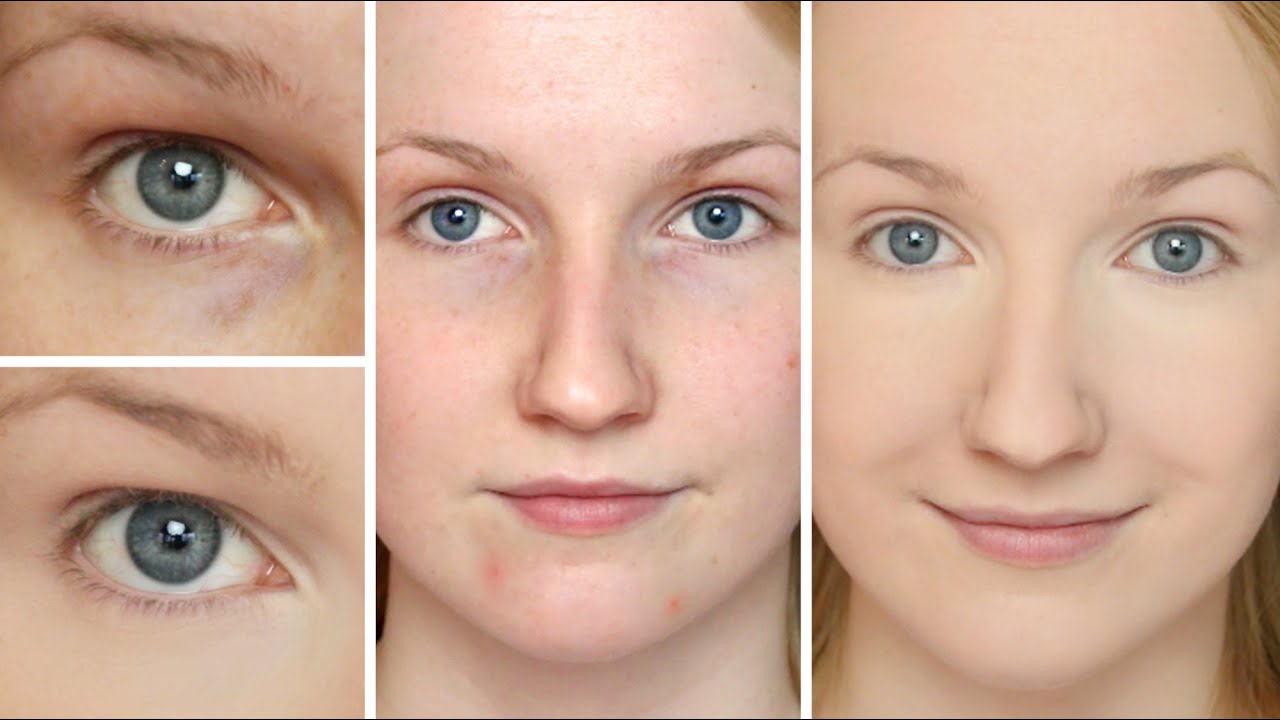 AUGENRINGE perfekt ABDECKEN + Meine Foundation ROUTINE