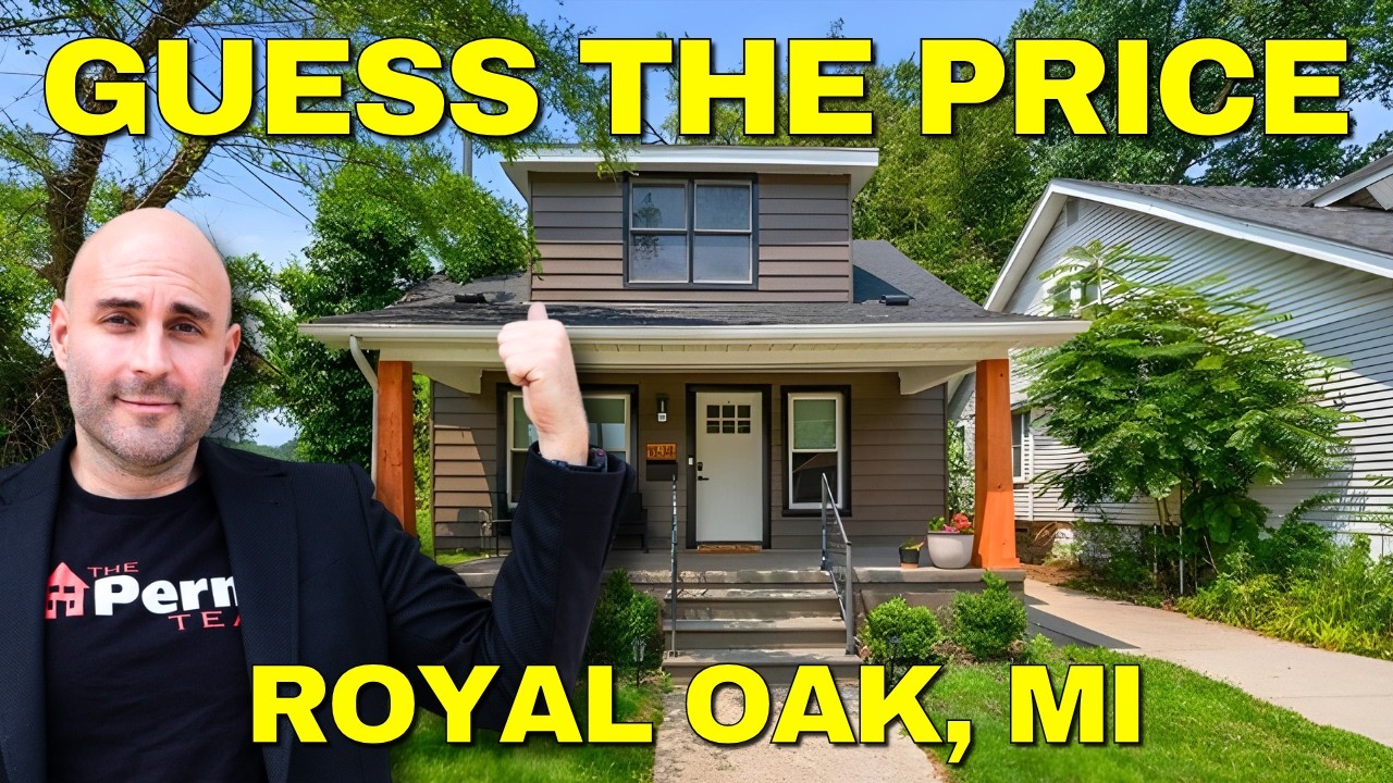 Guess The Price of This Updated Home | Royal Oak, MI