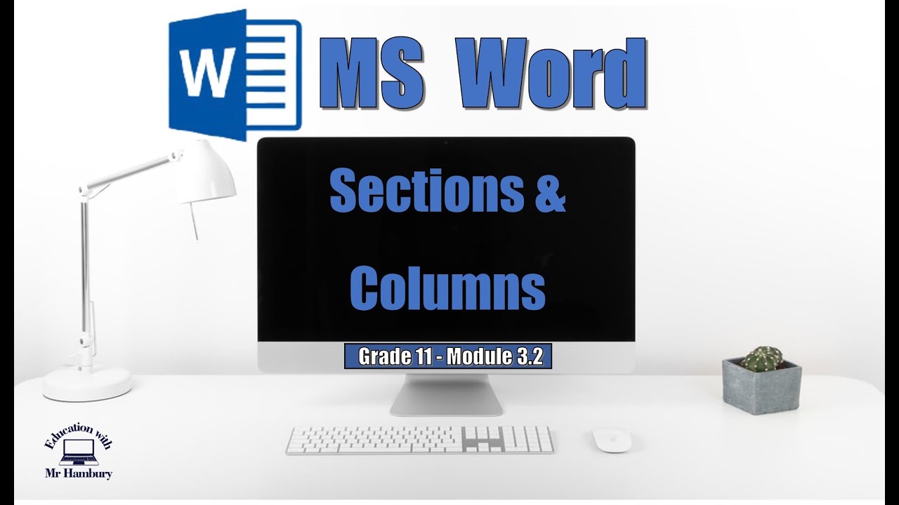 Uncovering the Quickest Way to Insert Section Breaks and Columns in Word 2019!