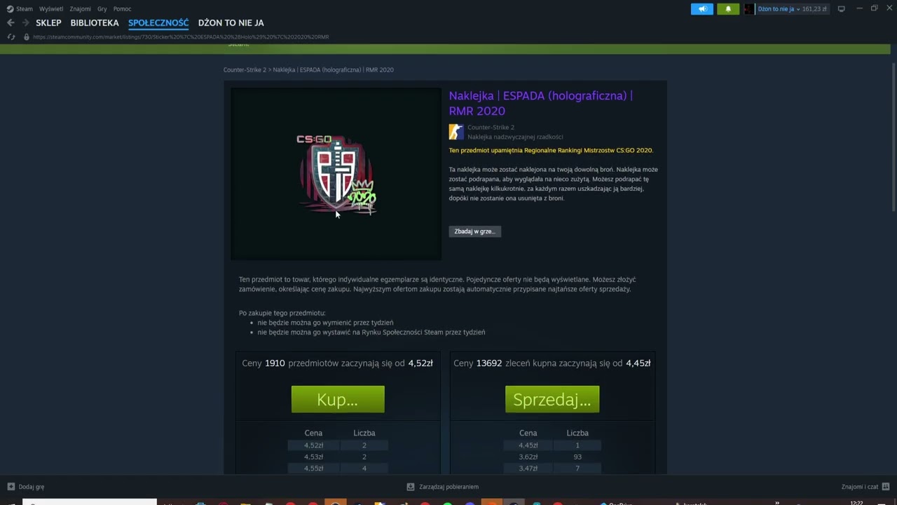 I cyk kolejna naklejka