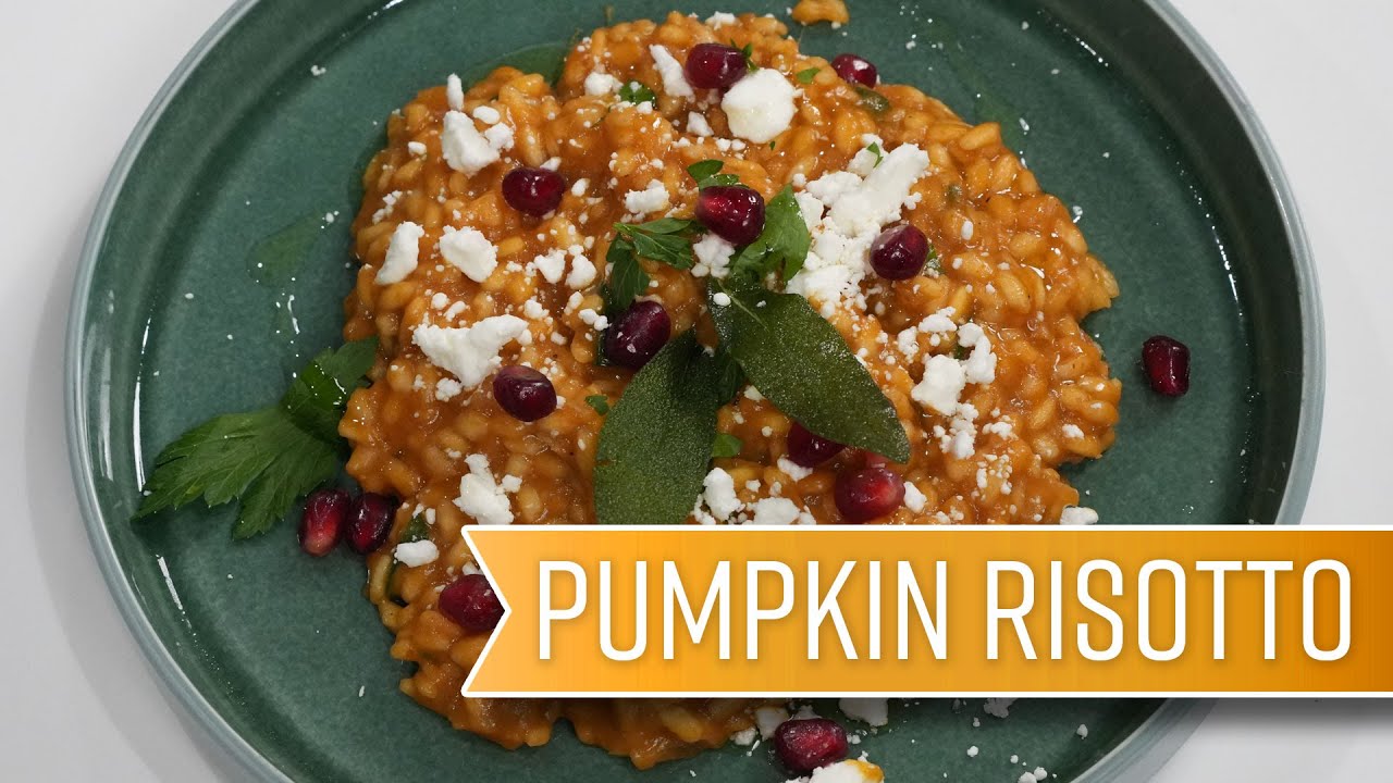 Pumpkin Risotto with Sage