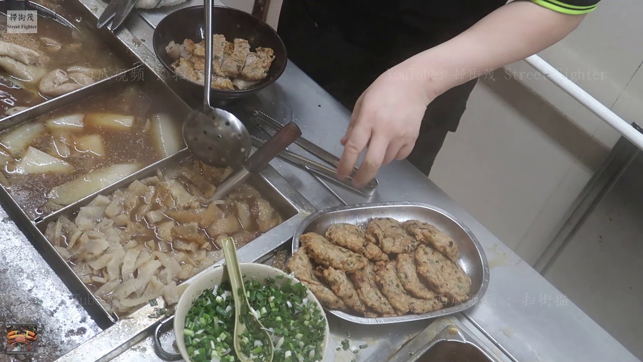 九記牛什粉麵 後臺探秘 34 Beef Tripe Intestines 經典的堅持 灣仔鵝頸街市熟食中心Beef Offal 新鮮牛雜 下水 Beef Viscera 牛雜 Organ meats