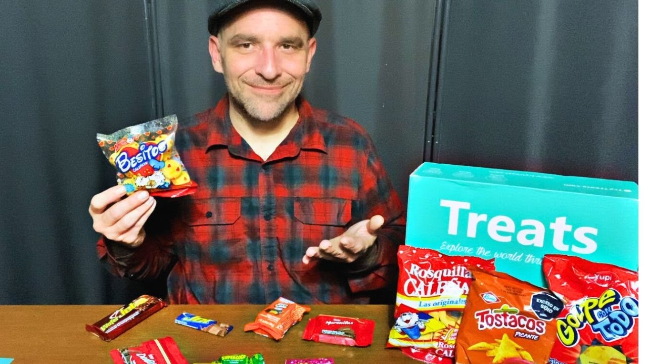 ASMR- Trying Treats From Colombia 🇨🇴 Unboxing & Taste Test. #trytreats