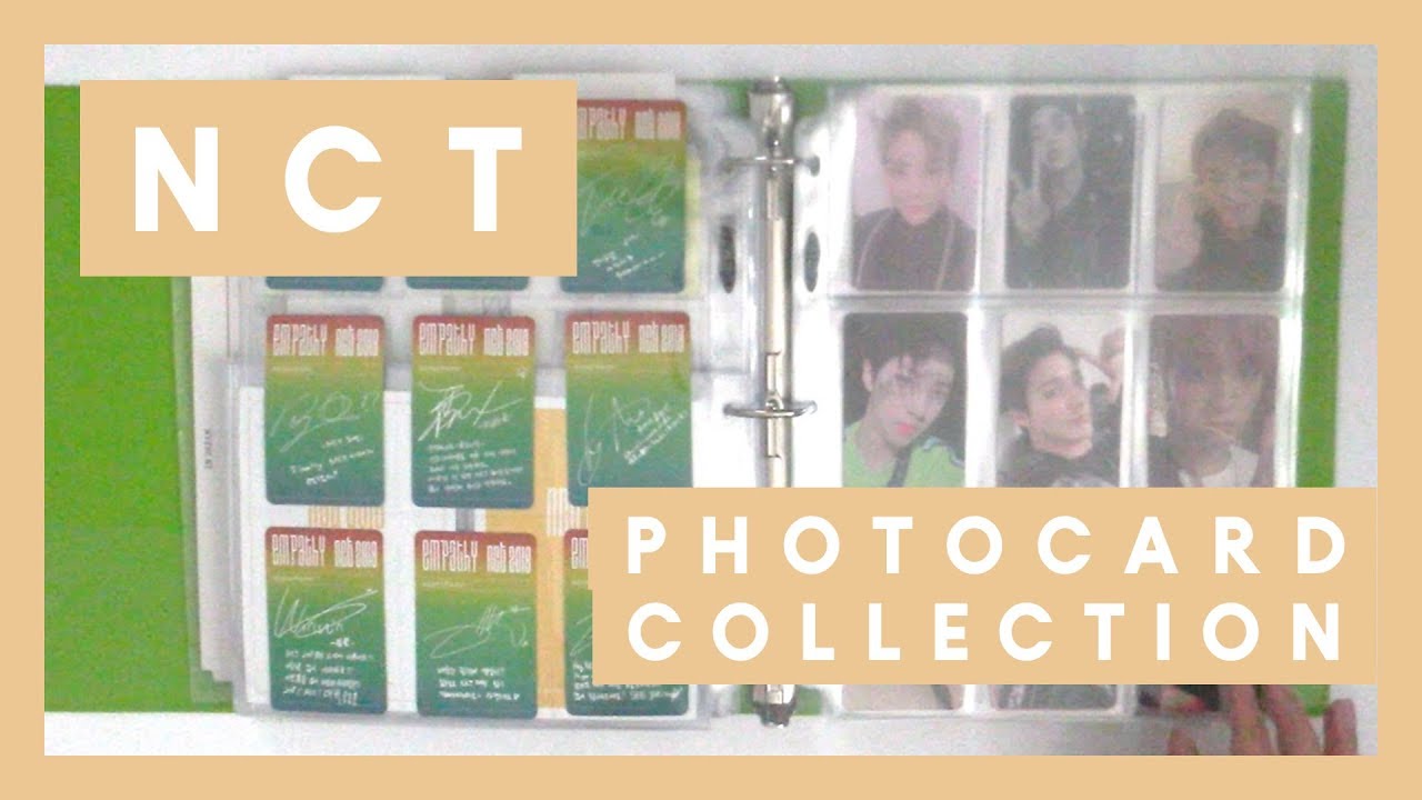 NCT Photocard Collection Binder ☆ OT18