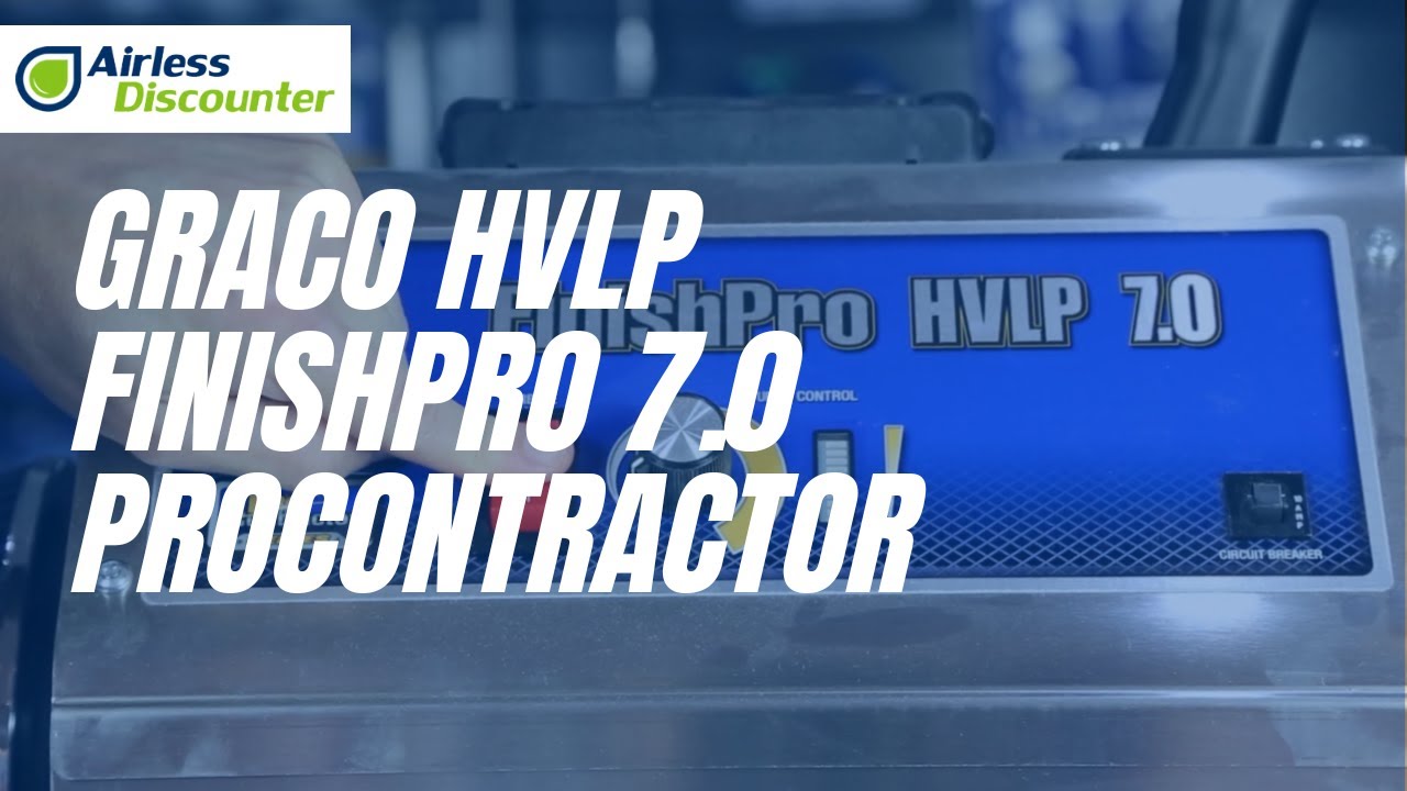 Обзор Graco TurboForce II FinishPro HVLP 7.0 ProContractor — технические характеристики, особенно...