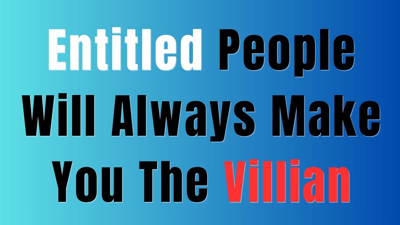 Entitled People Will Make You The Villain Whenever You Say No & Refuse To Budge On Your Boundaries